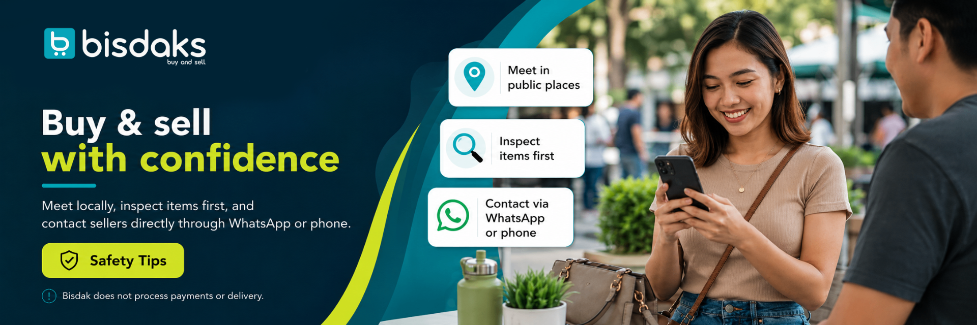 Buy and sell safely with Bisdak